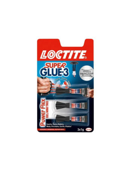 Loctite Super Glue-3 3x1g