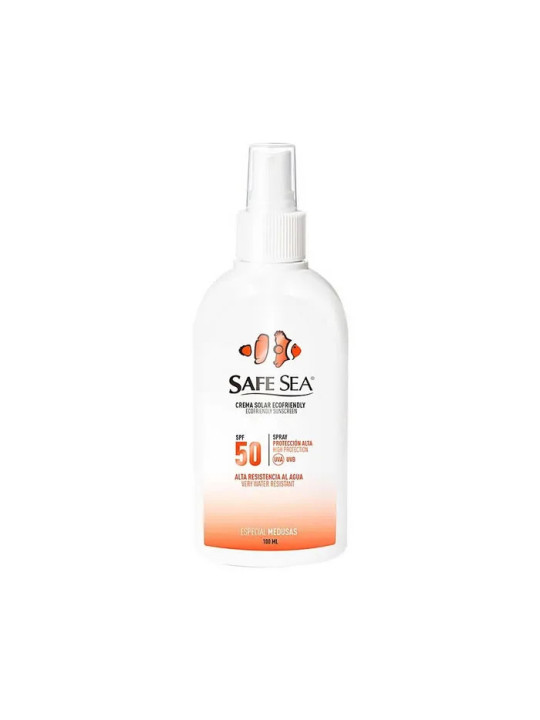 SAFE SEA Crème Solaire Ecofriendly Corps SPF50 Vaporisateur 100ml