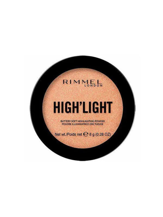 Rimmel London High'light Buttery-Soft Highlighting Powder 002 Candlelit 8g