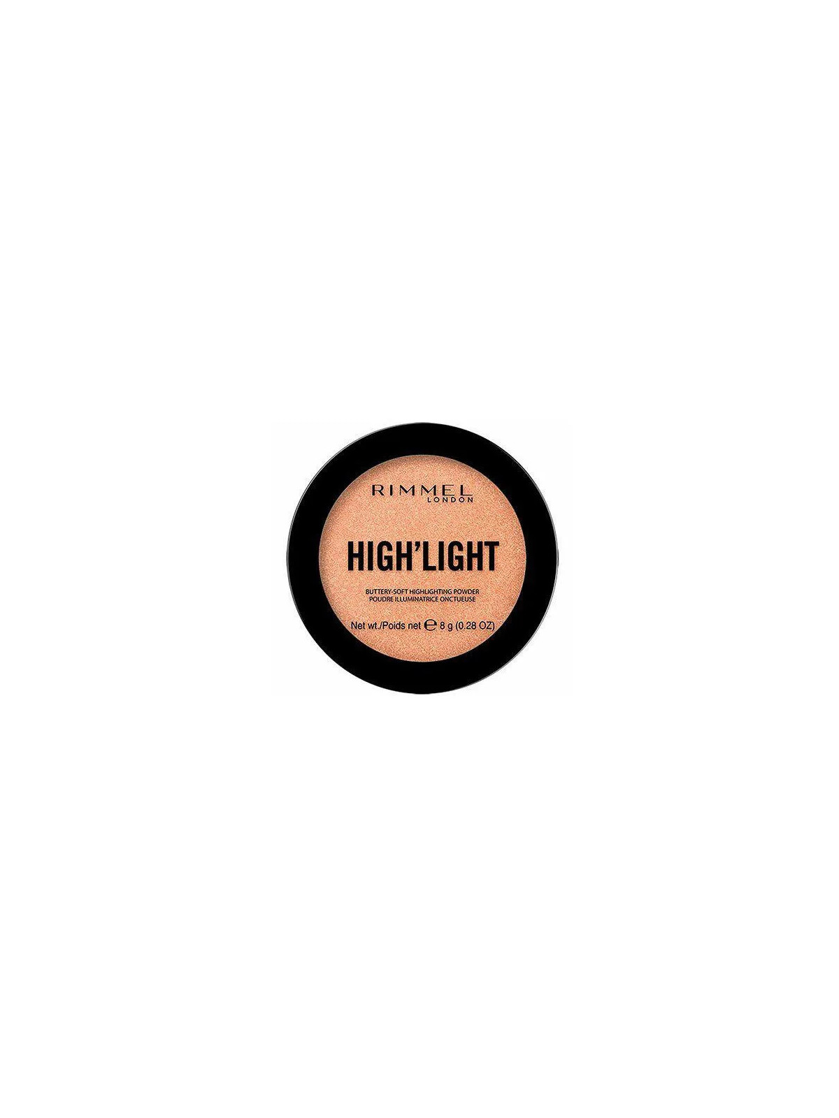 Rimmel London High'light Buttery-Soft Highlighting Powder 002 Candlelit 8g