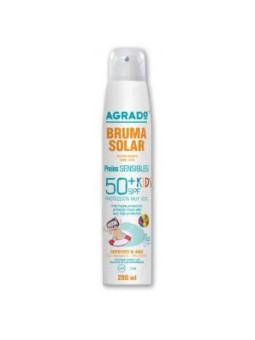 Agrado Brume Sèche Solaire SPF50 Kids 200ml