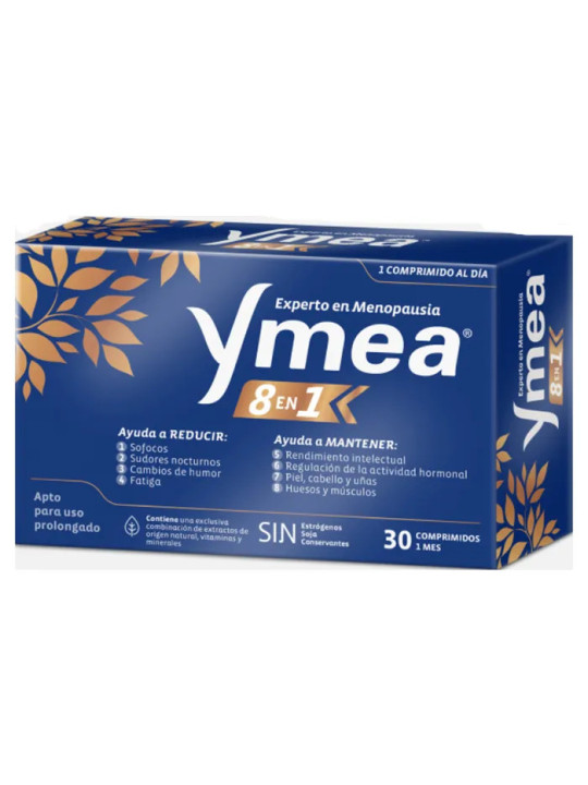 Ymea Ménopause 8 en 1 30 Comprimés