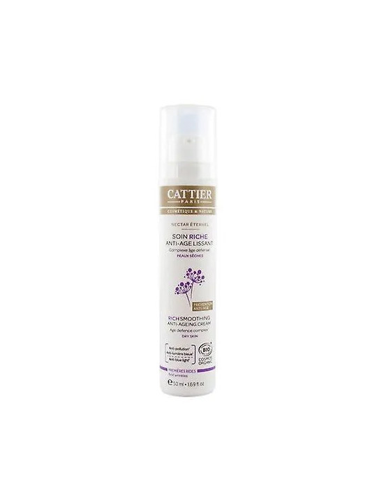Cattier Paris Crème Anti-Âge Texture Crémeuse 50ml