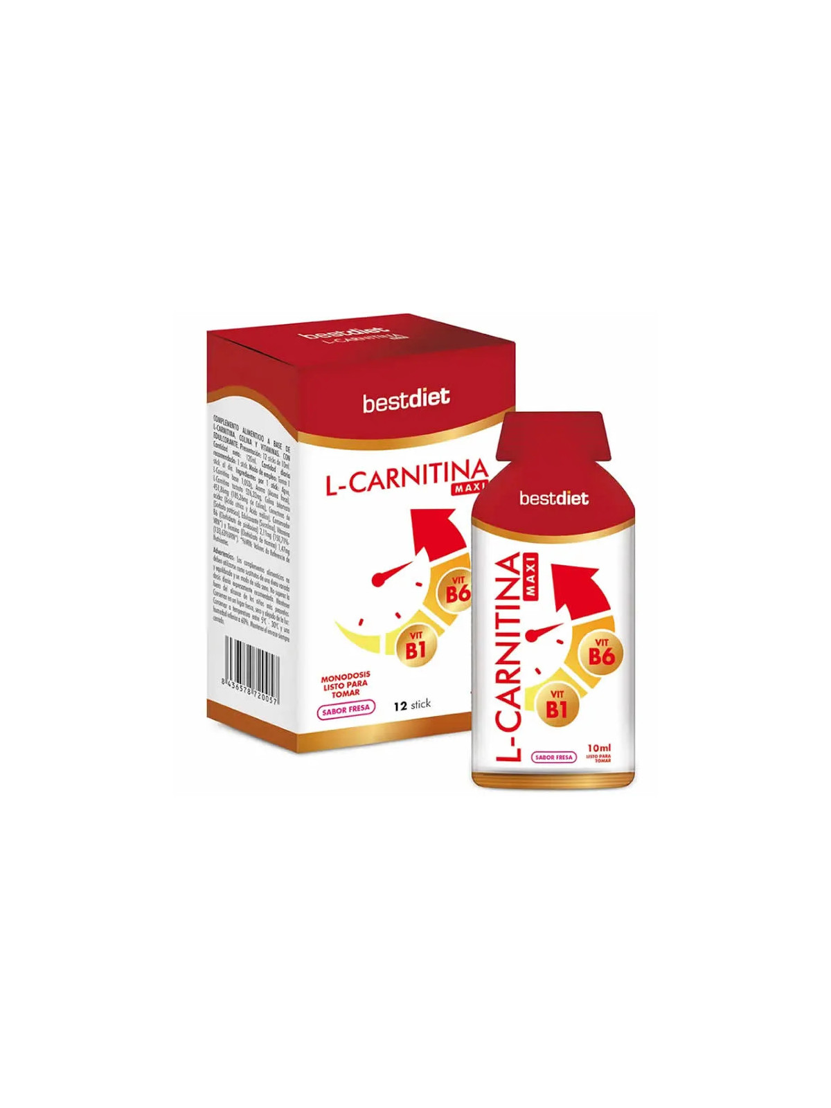 Best Diet L-Carnitine 12 Sticks