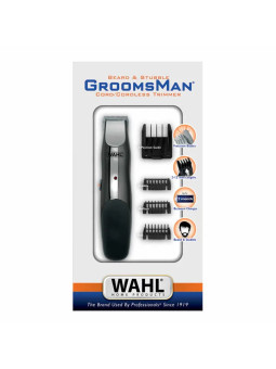 Wahl Groomsman Tondeuse Barbe et Chaume Filaire/Sans Fil