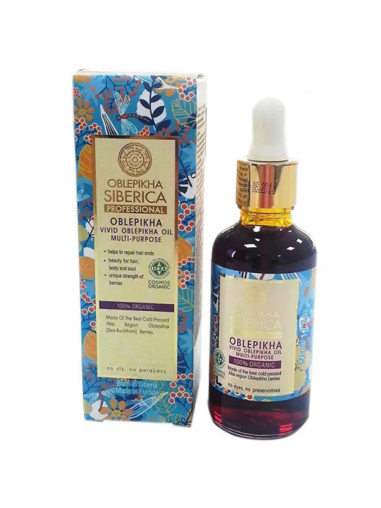 Natura Siberica Vivid Oblepikha Huile Multi-Usages 50ml