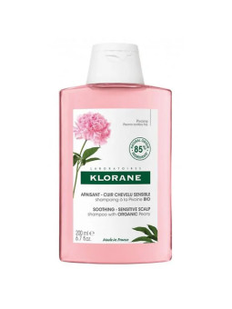 Klorane Shampooing Apaisant et Anti-Irritant à la Pivoine 200ml