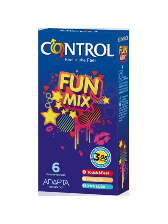 Control Préservatifs Feel Fun Mix 6 Unités