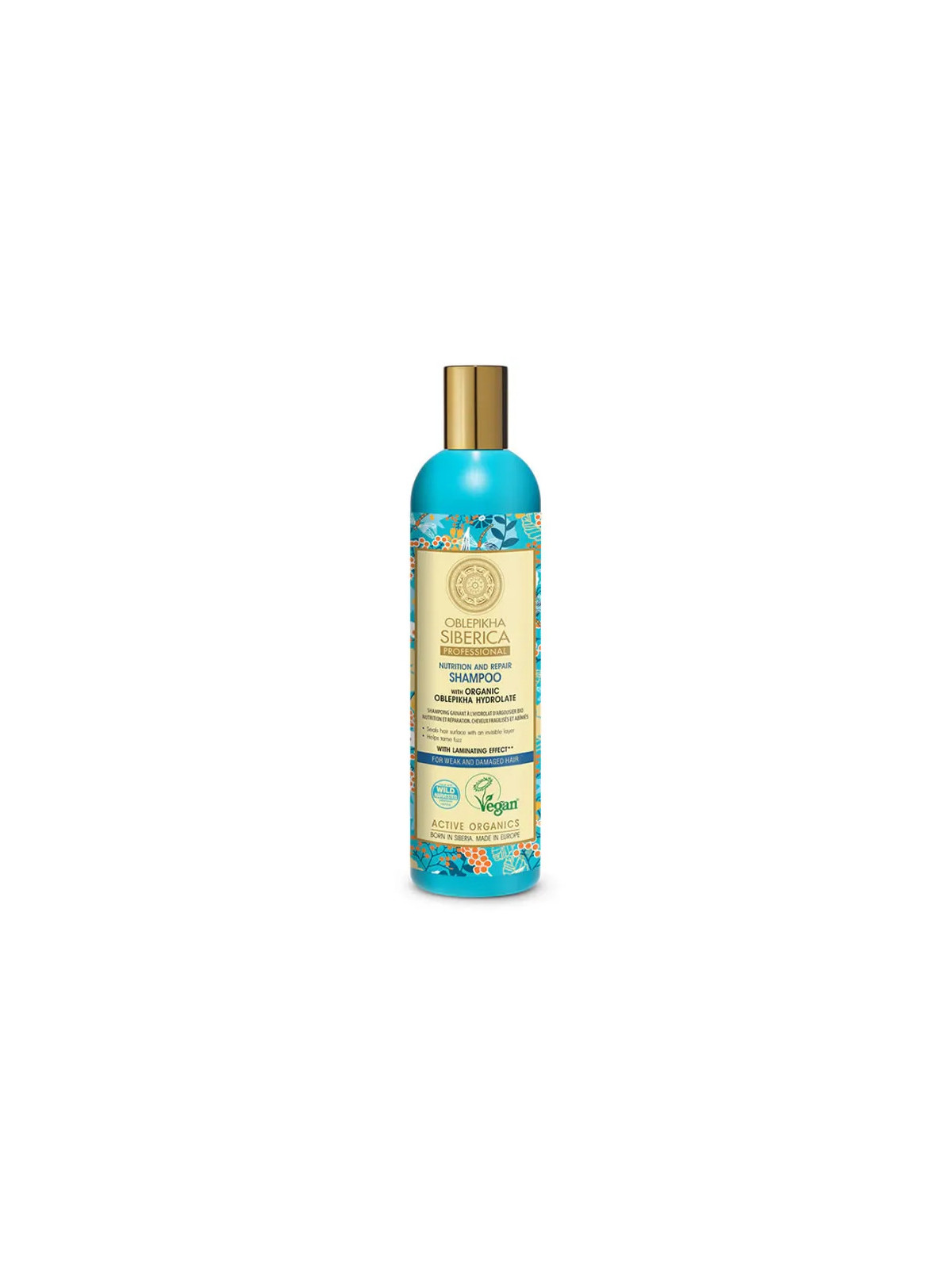 Natura Siberica Oblepikha Shampooing Nutrition et Réparation 400ml