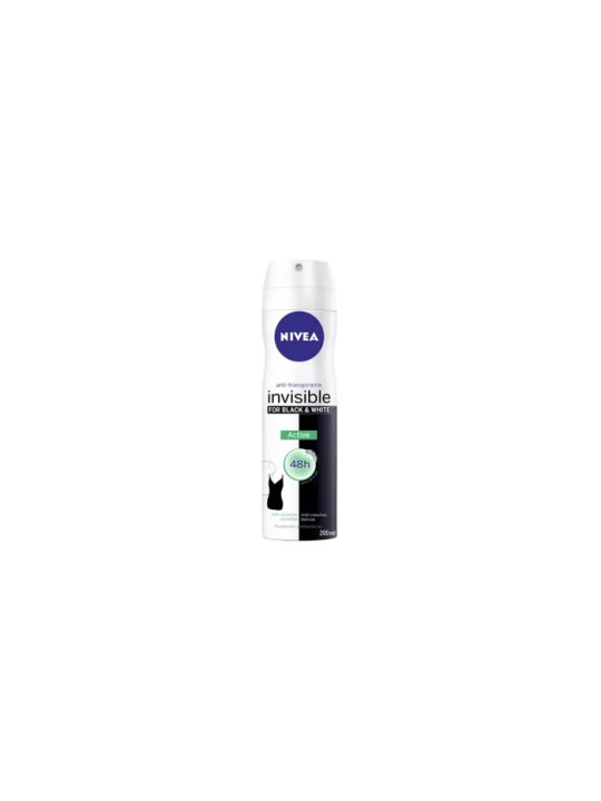 Nivea Atomiseur Black & White Active 200ml