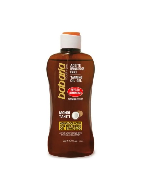Babaria Tanning Oil Gel Glowing Effect 200ml 
