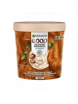 Garnier Good Coloración Permanente Sin Amoníaco 7.43 Cobrizo Cúrcuma