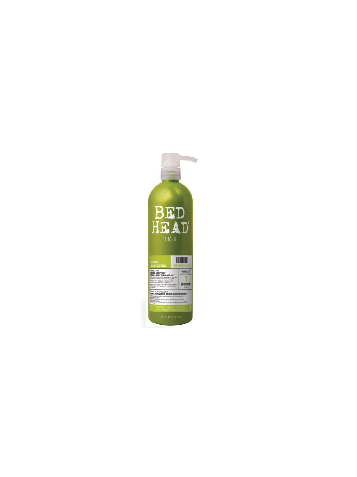 Tigi Bed Head Urban Anti Dotes Re Energize Conditioner 750ml