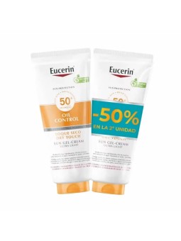 Eucerin Oil Control Dry Touch Sun Gel Cream Ultra Light 2x200ml