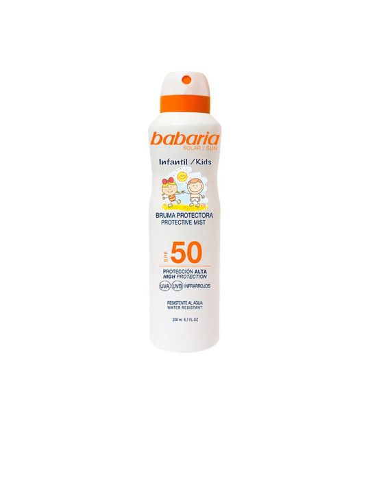 Babaria Brume Protectrice pour Enfants SPF50 200ml