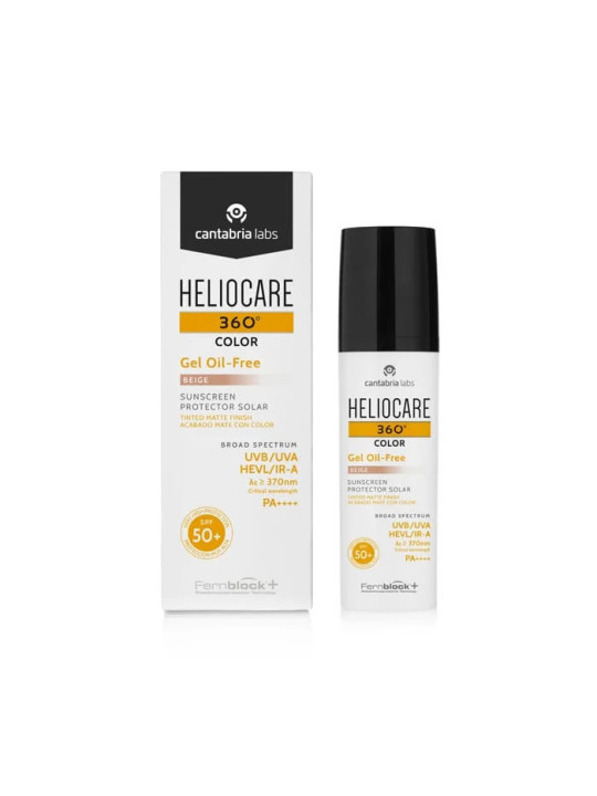 Heliocare 360° Color Gel Oil-Free SPF50 Beige 50ml