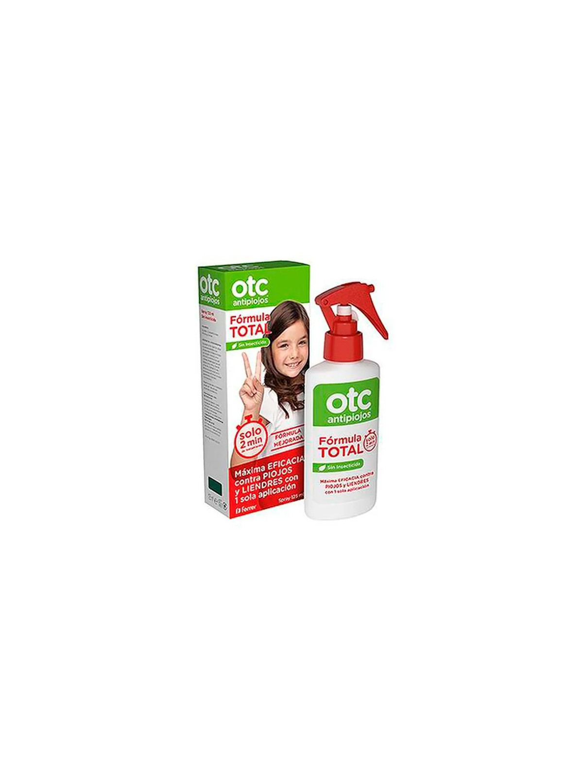 OTC Anti-Poux Formule Totale Spray 125ml