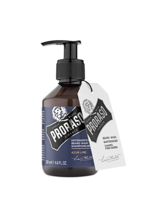 Proraso Shampooing Barbe Azur Lime 200ml