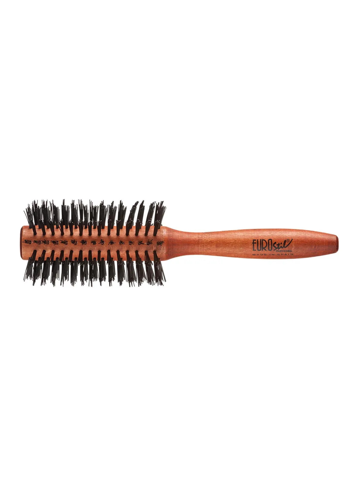 Eurostil Brosse Ronde Bois Nylon 24mm