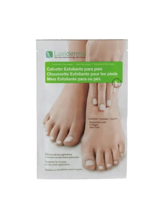 Luxiderma Chaussettes Exfoliantes pour Pieds 2 Unités