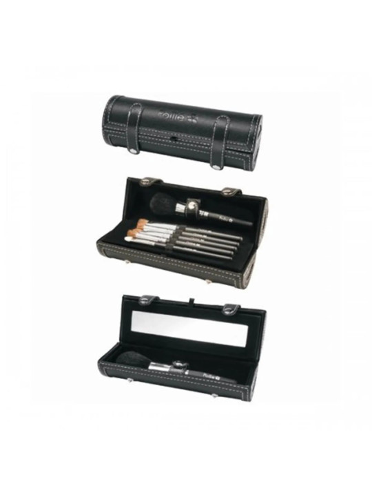 Eurostil Étui 7 Pinceaux avec Miroir 7 unités