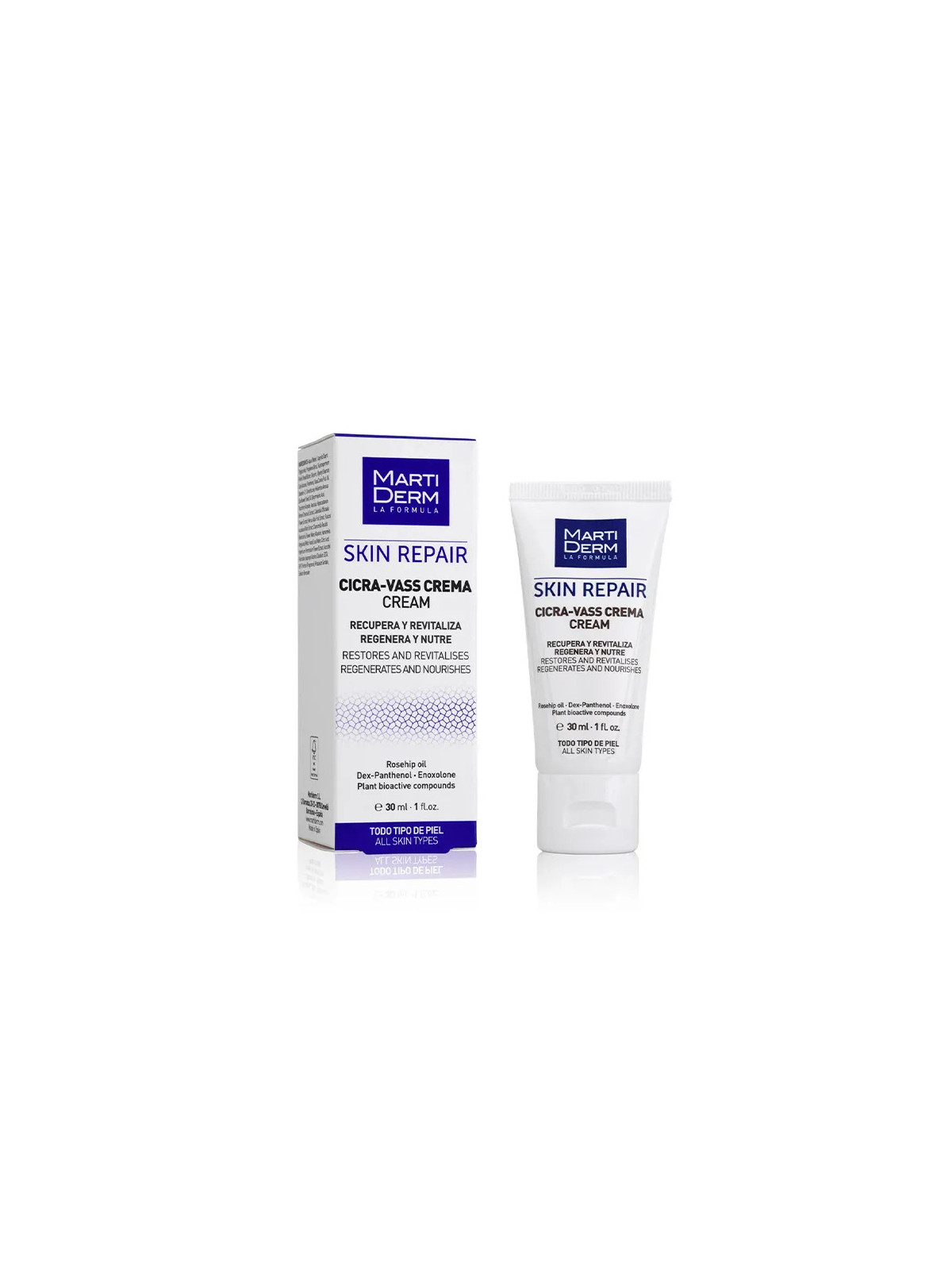 Martiderm Cicra-Vass Crème Réparatrice Cicatrisante 30ml