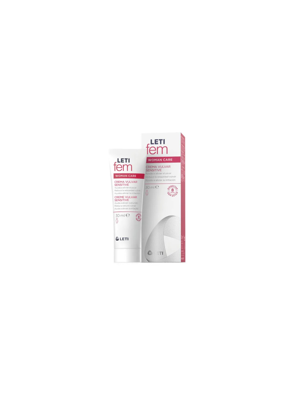 LetiFem Woman Care Crème Vulvaire Sensitive 30ml