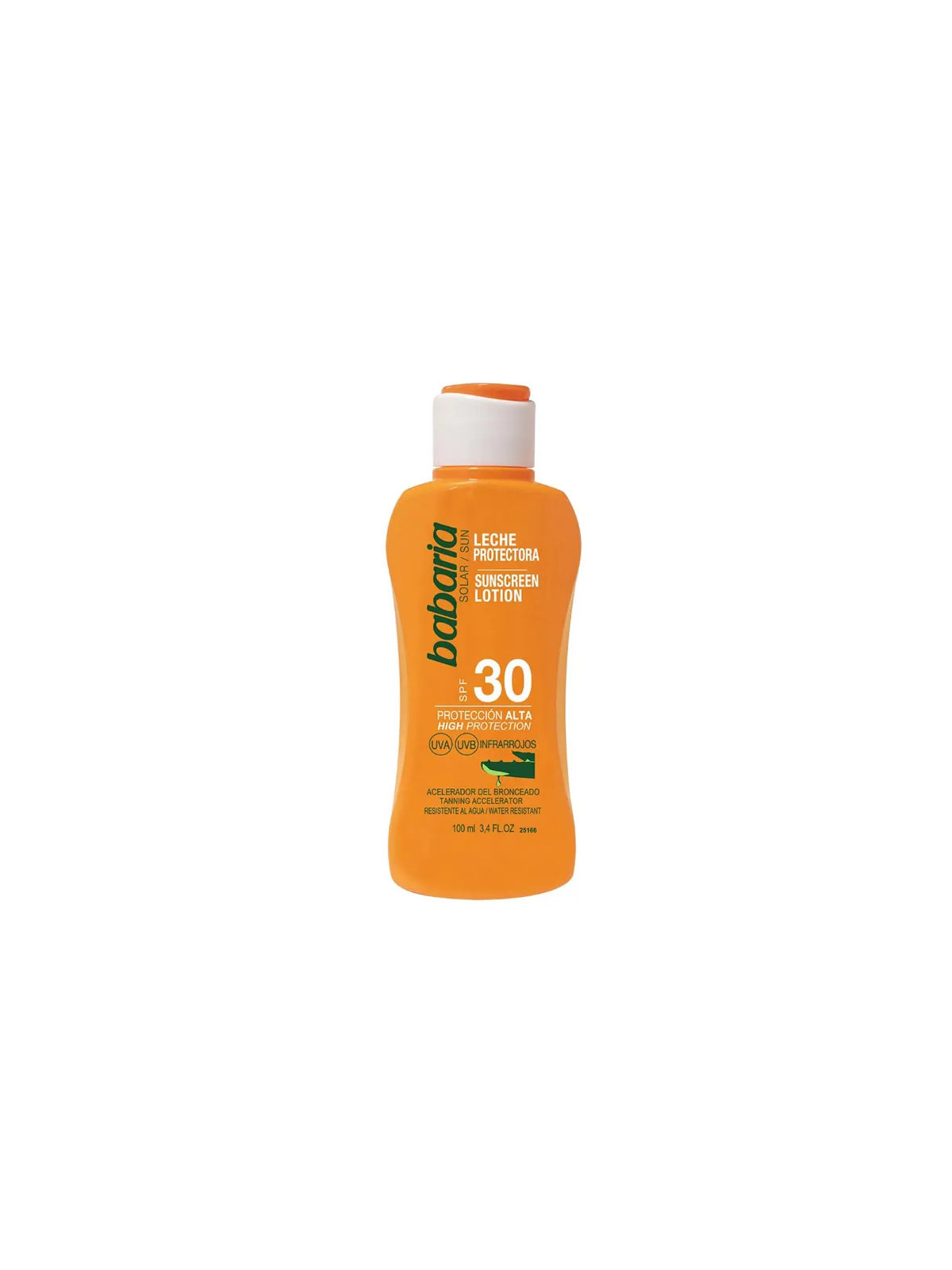 BABARIA Lait Solaire à l'Aloe Vera SPF30 200ml