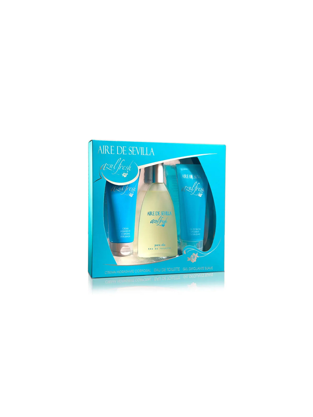AIRE DE SEVILLA Azul Fresh Eau de Toilette Vaporisateur 150ml Coffret 3 Pièces