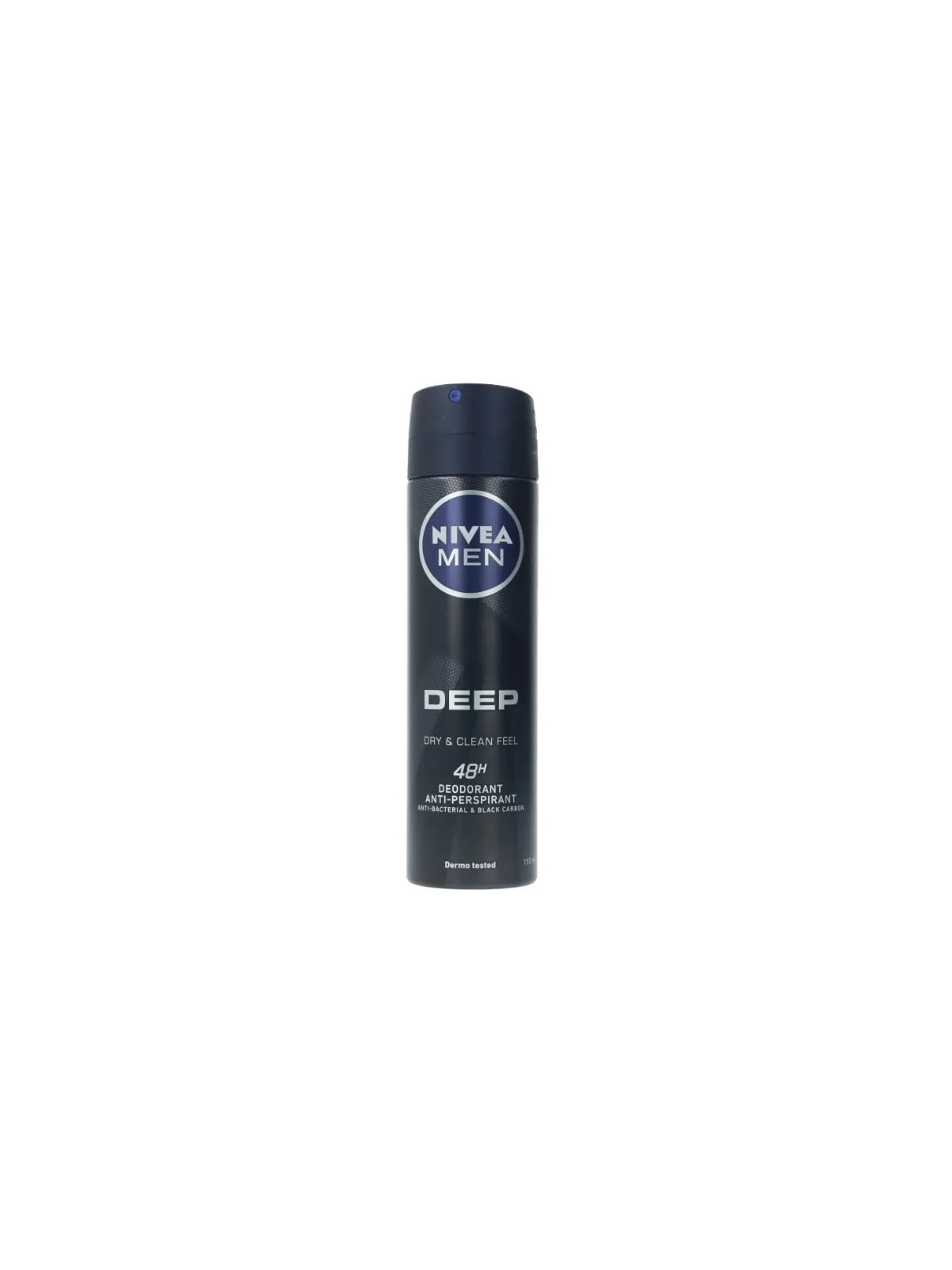 Nivea Men Deep Black Carbon Déodorant Vaporisateur 150ml