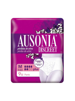 Ausonia Discreet Plus Pants Taille M 9 Unités