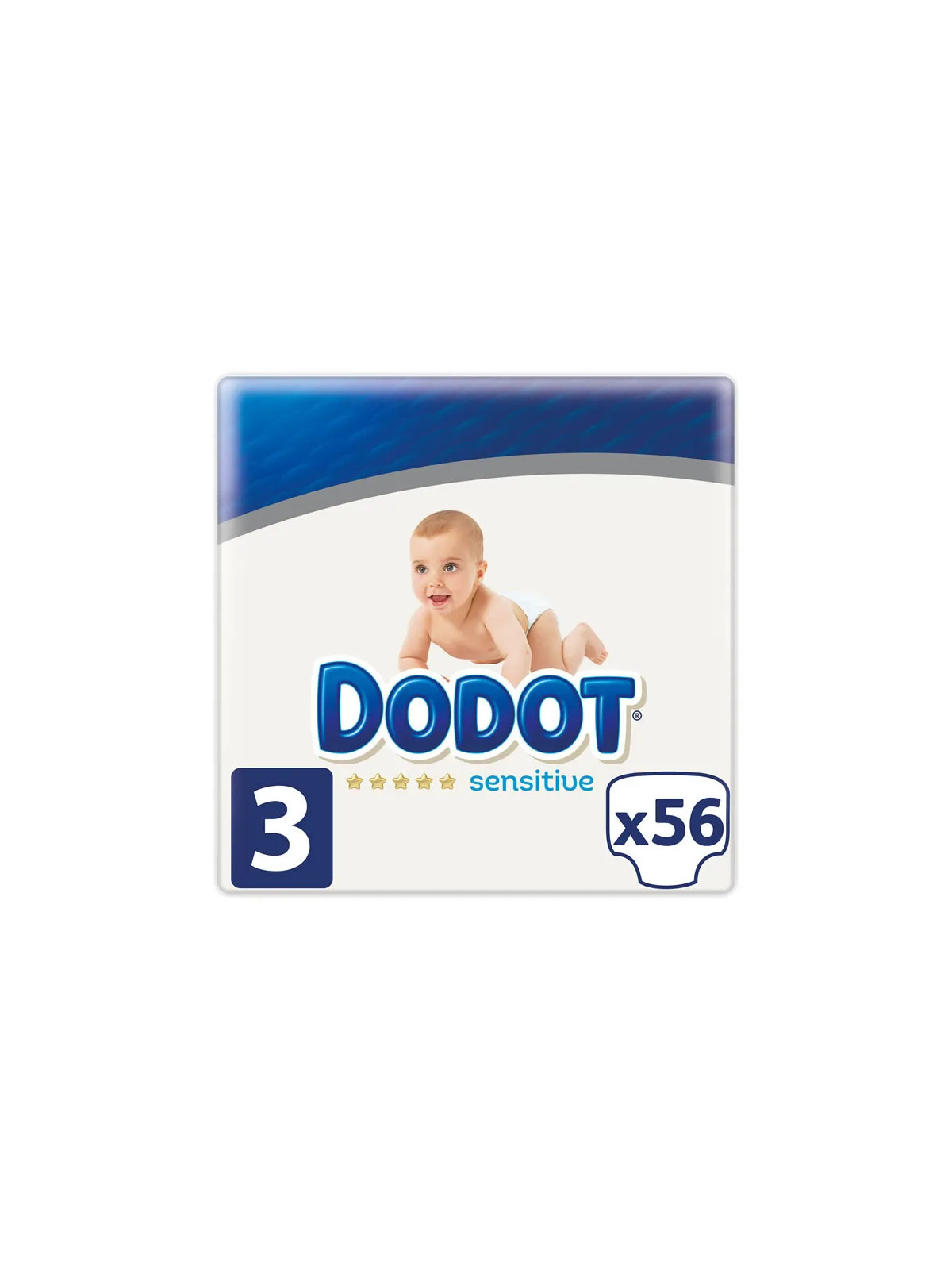 Dodot Sensitive Couches Taille 3 56 Unités