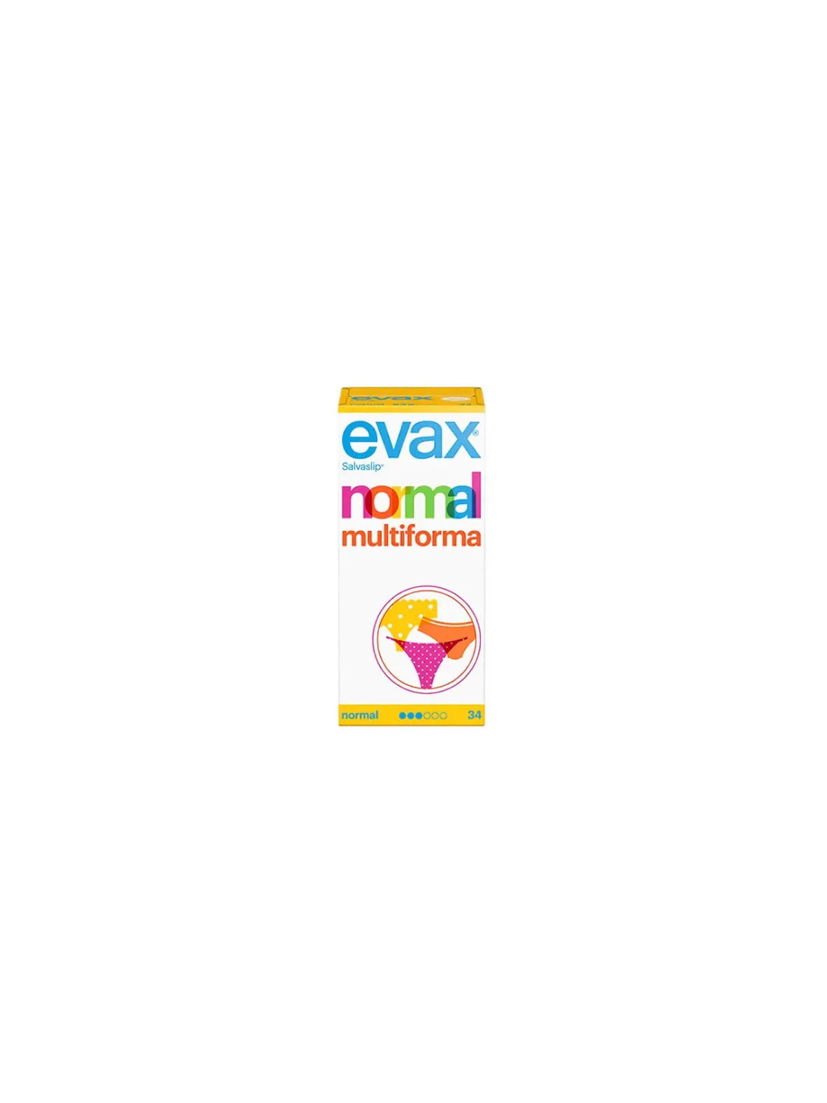 Evax Salvaslip Normal Multiform Protège-Slips 34 Unités