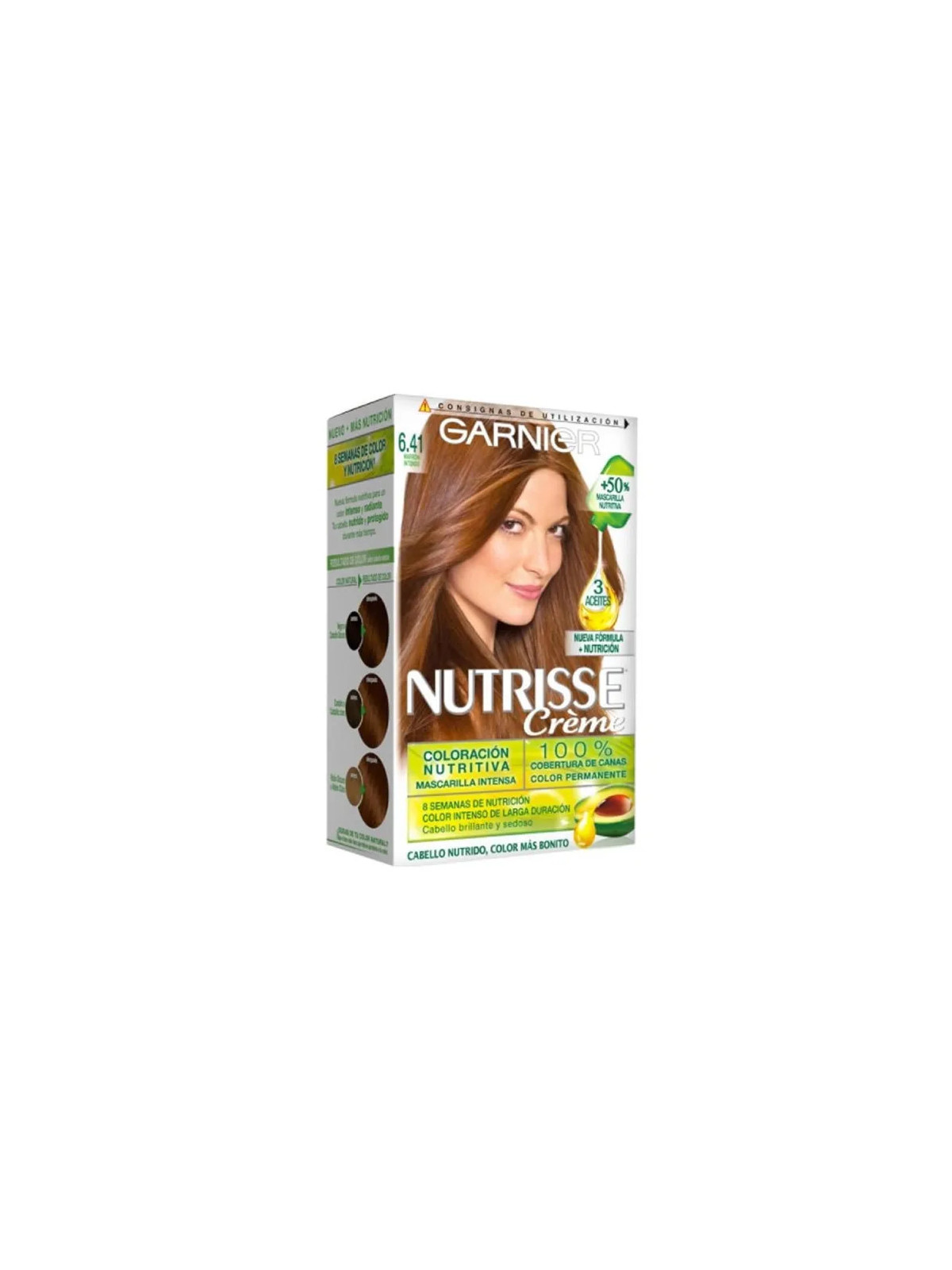 Garnier Nutrisse Crème Coloration Nourrissante 6.41 Marron Intense