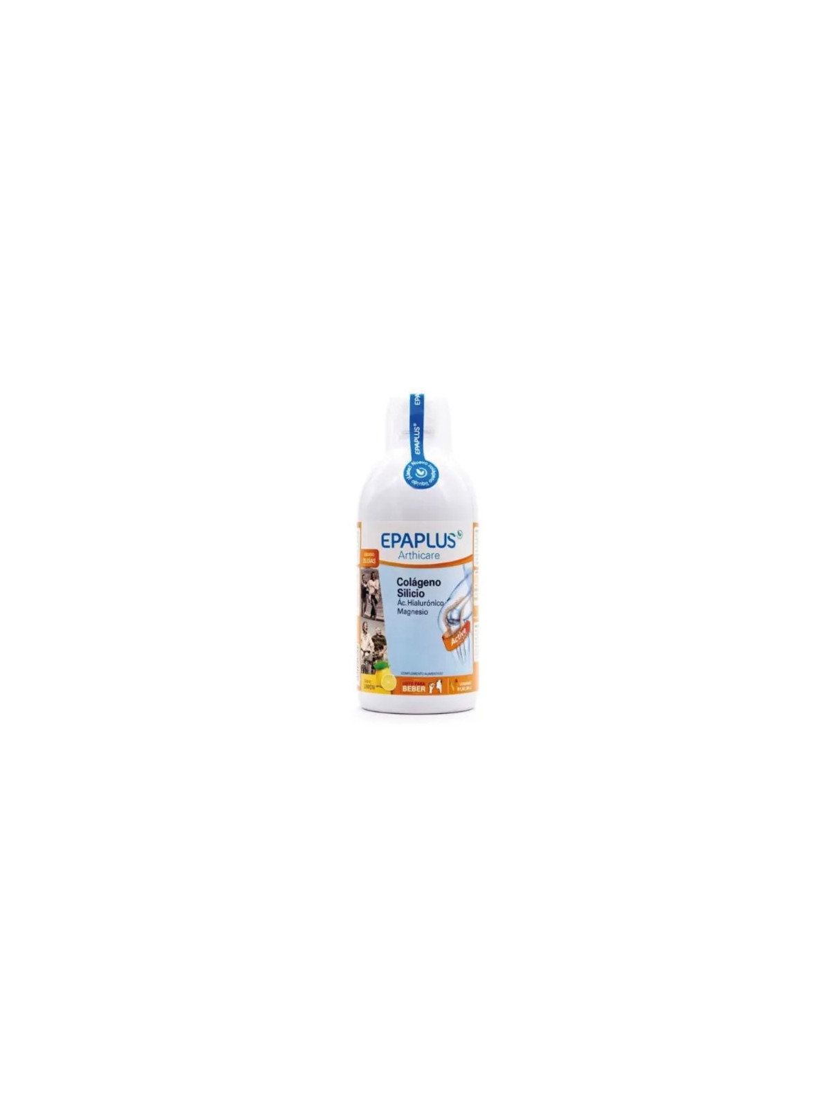 Epaplus Collagène Silicium Hyaluronique et Magnésium Liquide Citron 1000ml