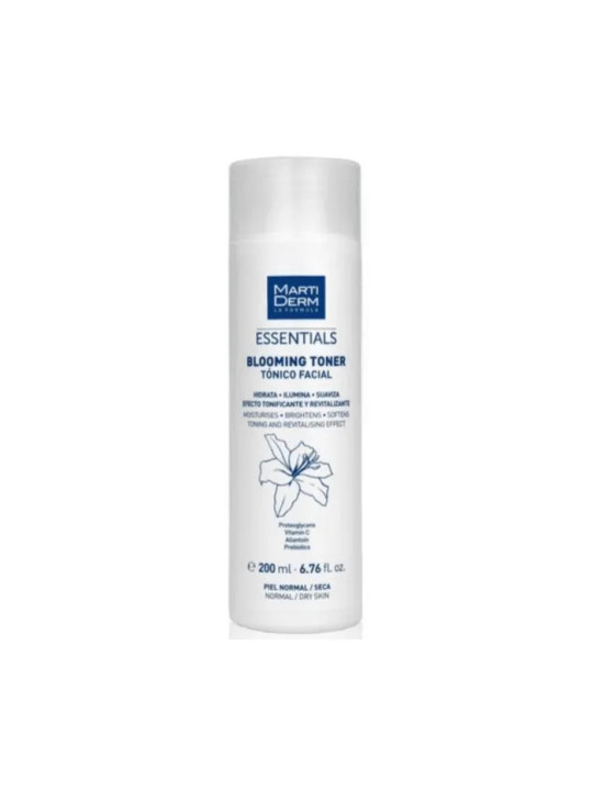 Martiderm Essentials Blooming Toner Peau Normale Sèche 200ml
