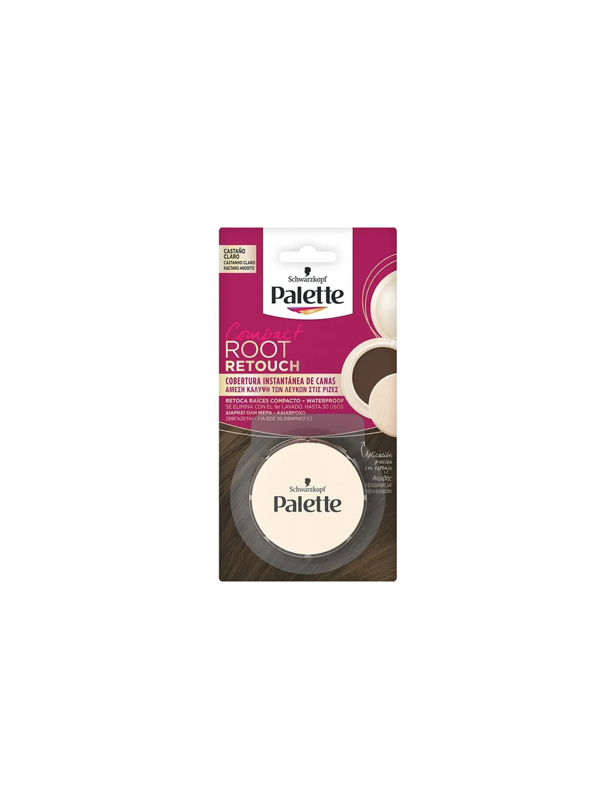 Schwarzkopf Palette Compact Root Retouch Châtain Clair