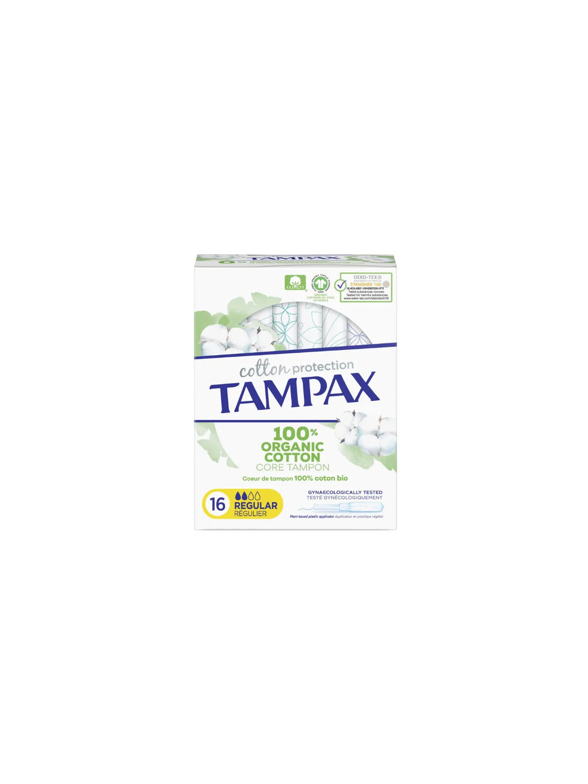 Tampax Organic Regular Tampon 16 Unités