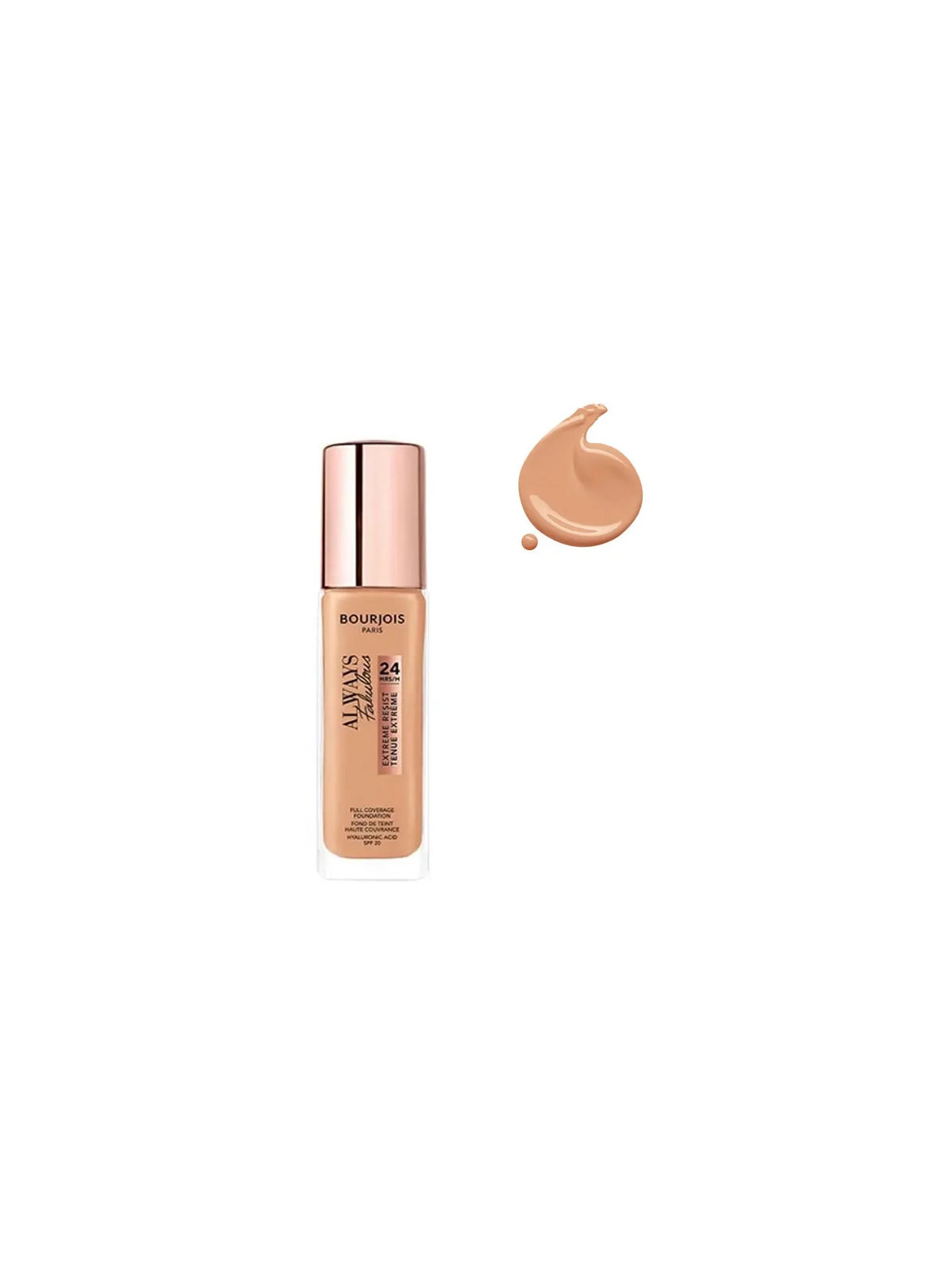 Bourjois Always Fabulous Foundation 24H SPF20 200 Pink Vanilla 30ml