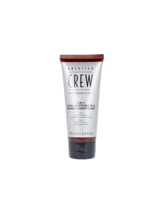 American Crew 2 en 1 Hydratant Visage et Revitalisant Barbe 100ml