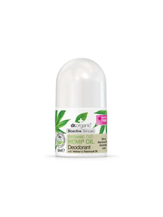 Dr. Organic Déodorant à l'Huile de Chanvre 50ml