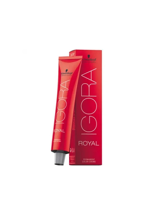 Schwarzkopf Igora Royal 1-0 Coloration Permanente 60ml