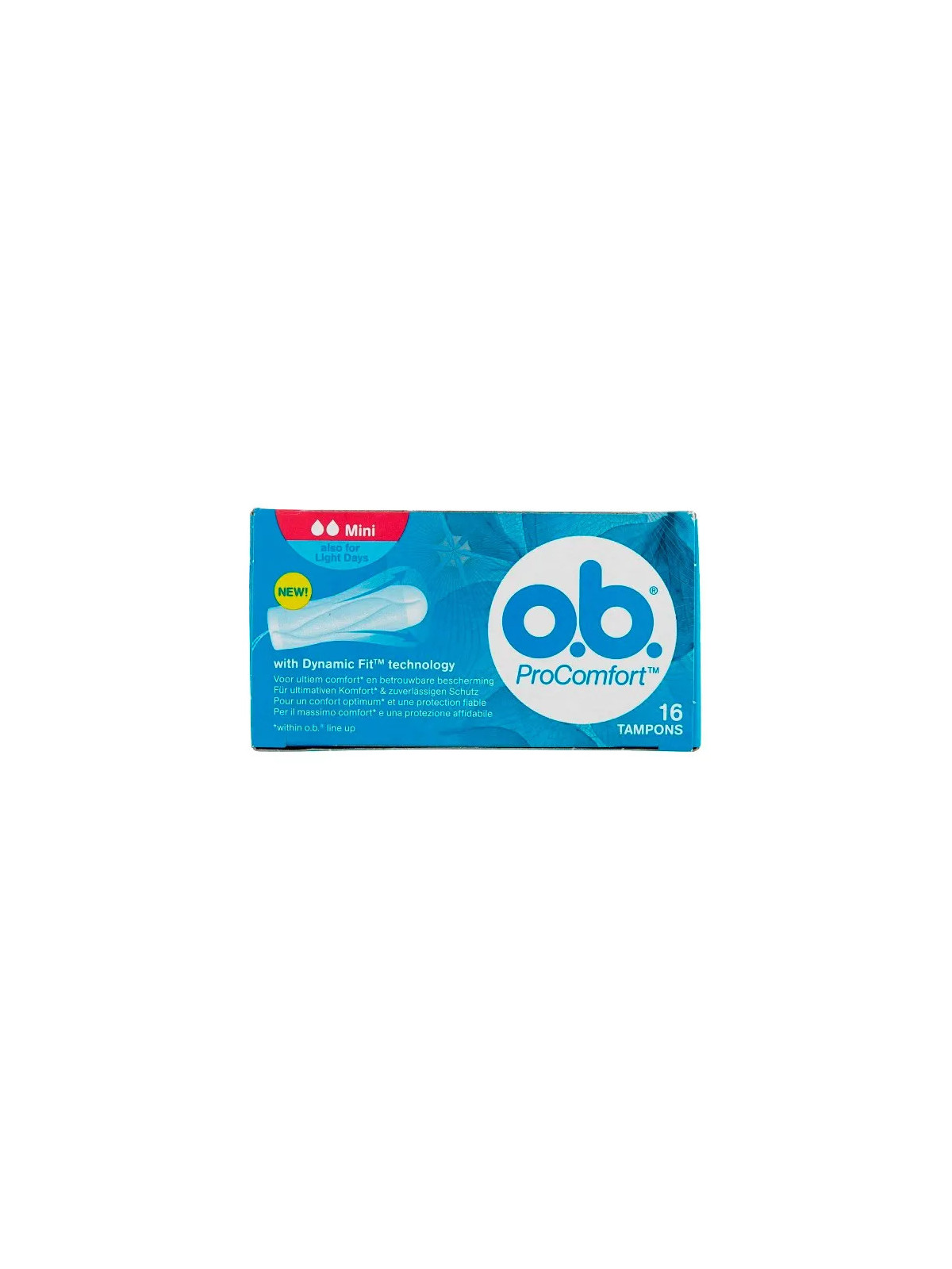 O.B. ProComfort 16 Tampons Mini