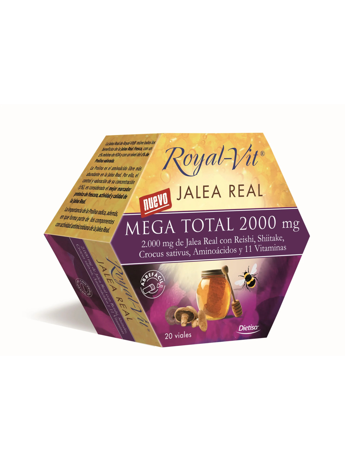 Dietisa Royal Vit Mega Total 2000mg 20 Ampoules