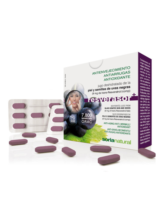 Soria Resverasor Plus 134mg 28 Comprimés
