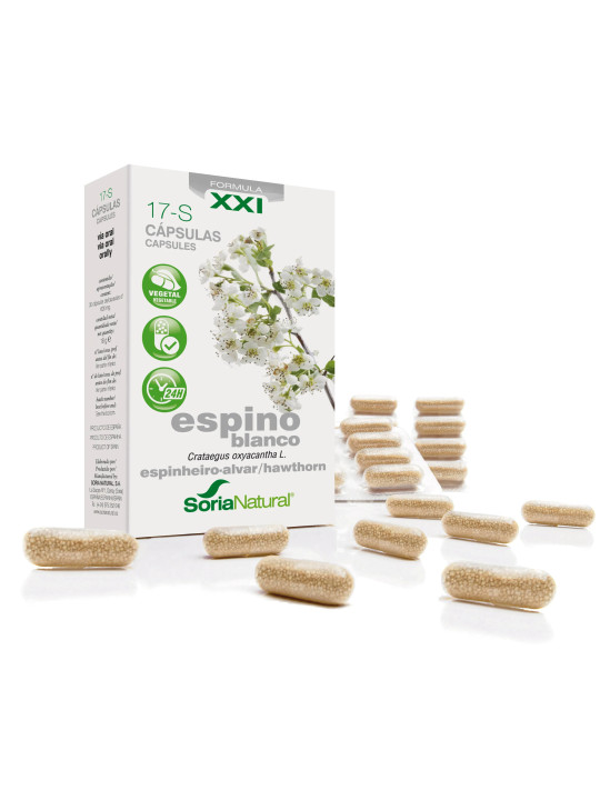 Soria Natural 17-S Aubépine 30 Capsules