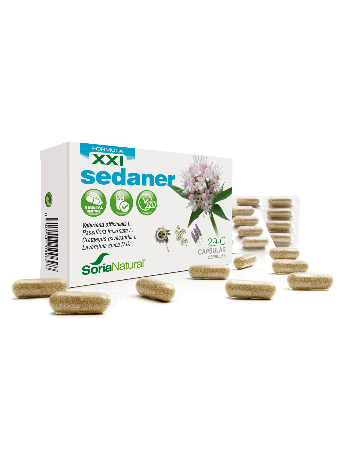 Soria Natural 29-C Sedaner 30 Capsules