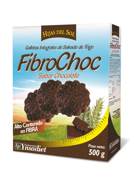 Ynsadiet Fibrochoc Biscuits Intégraux 500 g
