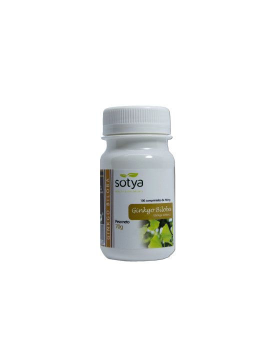 Sotya Ginkgo Biloba 100 Comprimés
