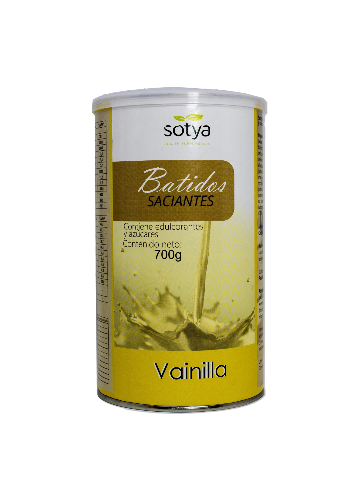 Sotya Shake Satiétant Vanille 700 Grammes